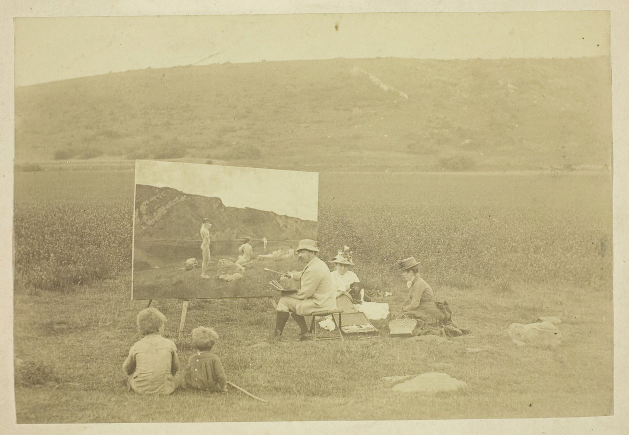Sanatçının Oğlu, Barrett Browning, ca.1885-1889. by Robert Browning