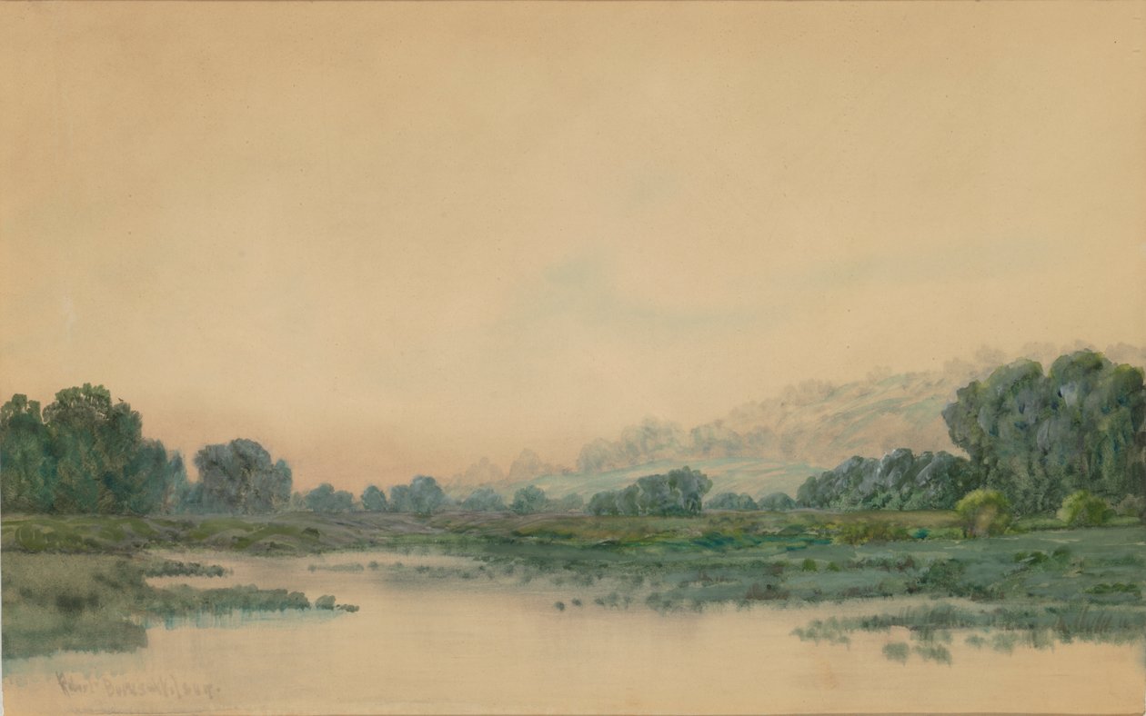 Şehirden Duman, 19. yüzyılın sonu - 20. yüzyılın başı. by Robert Burns Wilson
