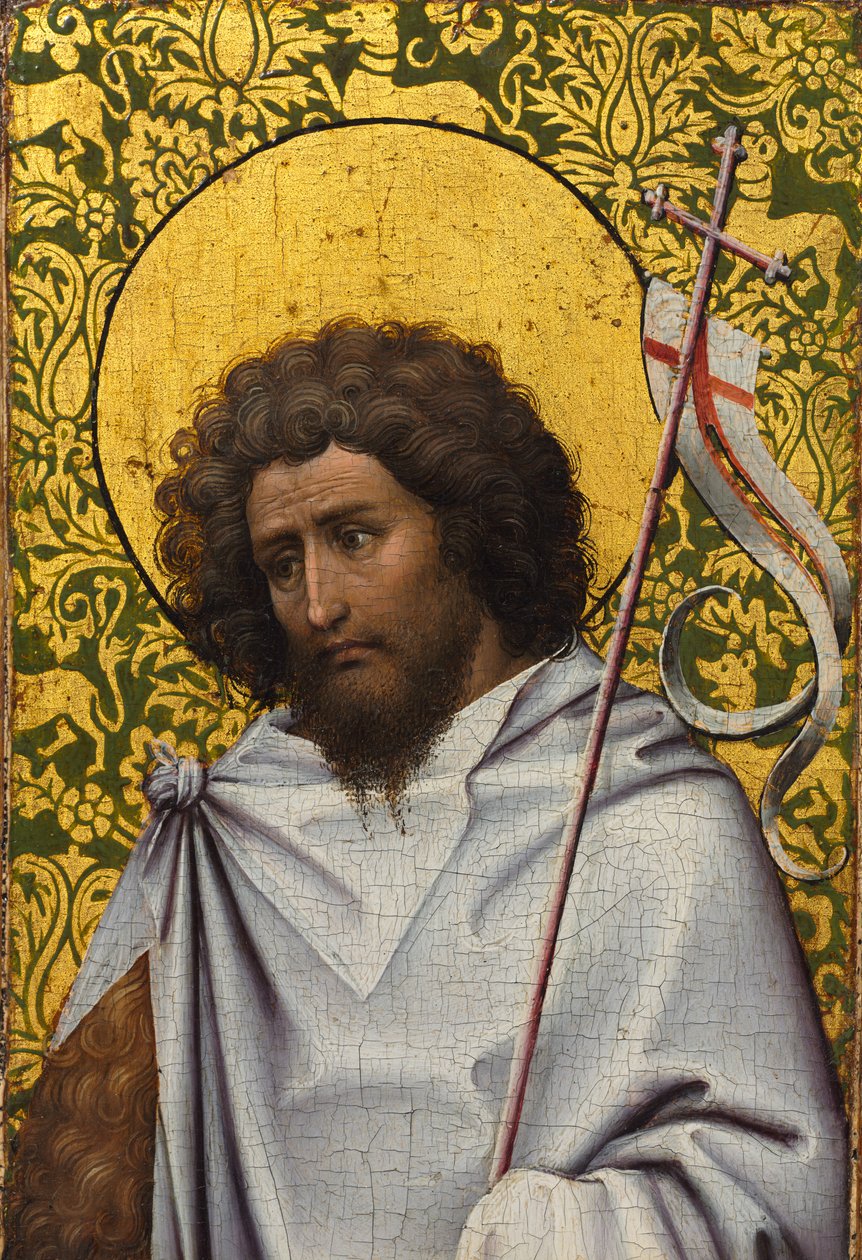 Vaftizci Yahya, c. 1410. by Robert Campin
