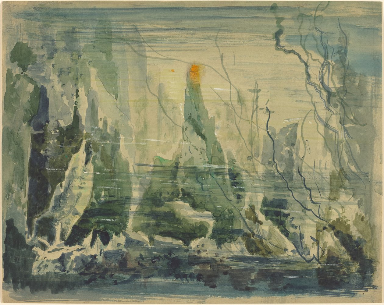 sualtı sahnesi by Robert Caney