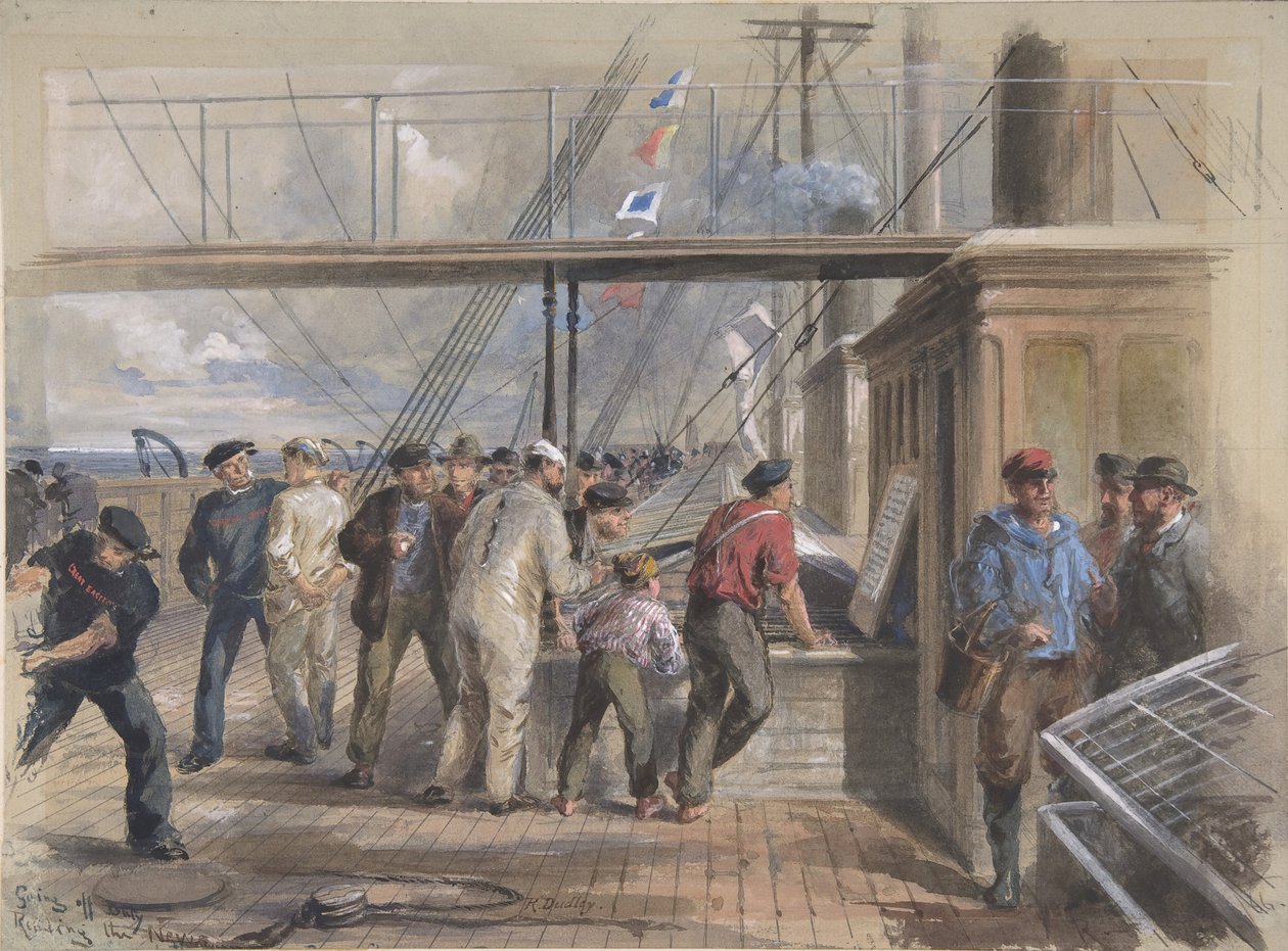 Atlantik Kablosu Yoluyla Dünyanın Her Yerinden Alınan Haber vb., 1866. by Robert Charles Dudley