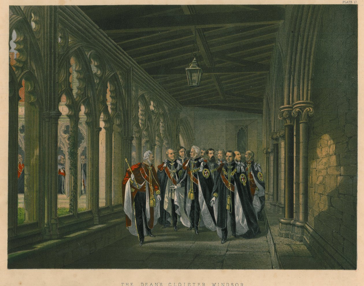Dean'in Manastırı, Windsor, 1863 by Robert Charles Dudley