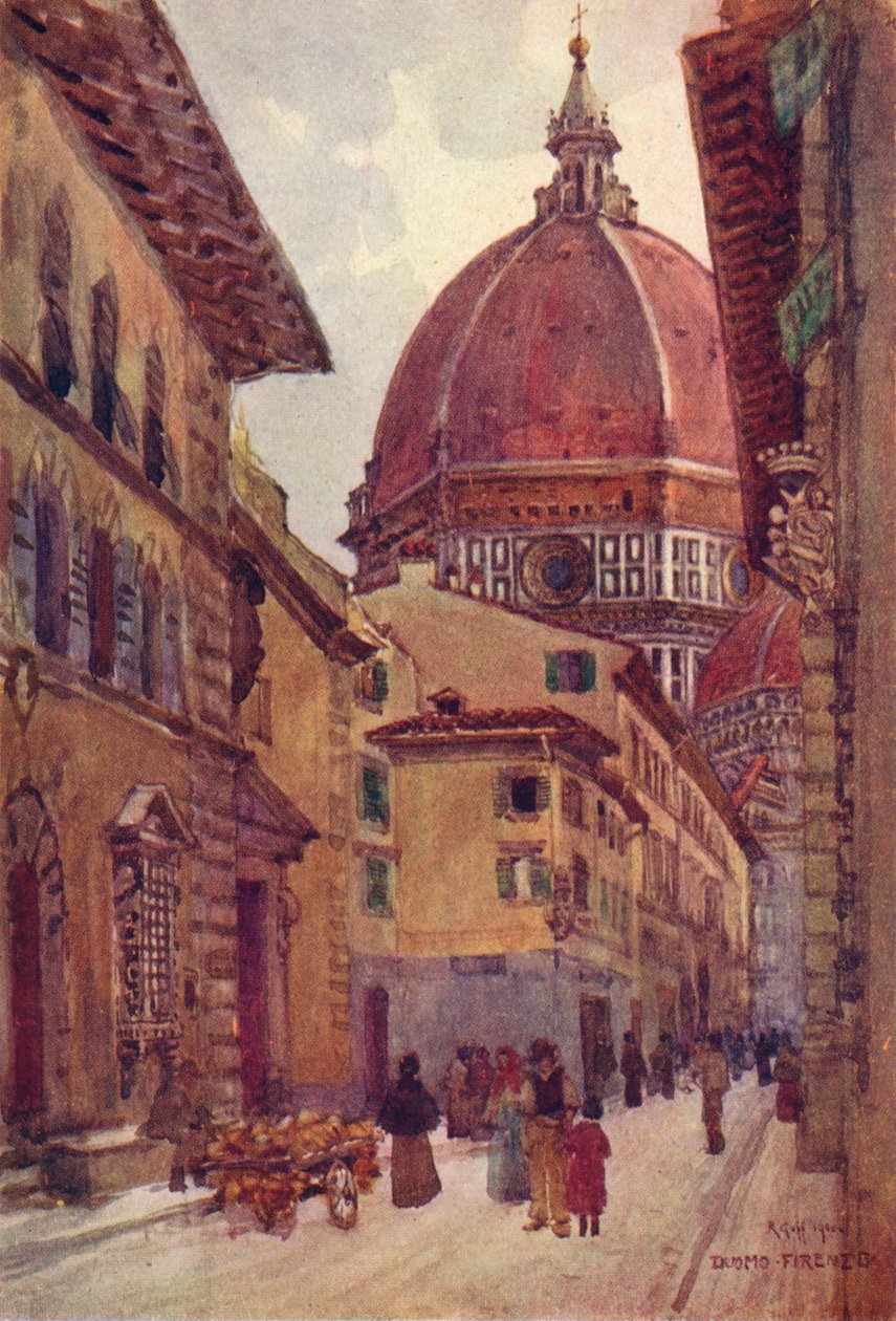 Via Dei Servi, c1905 by Robert Charles Goff