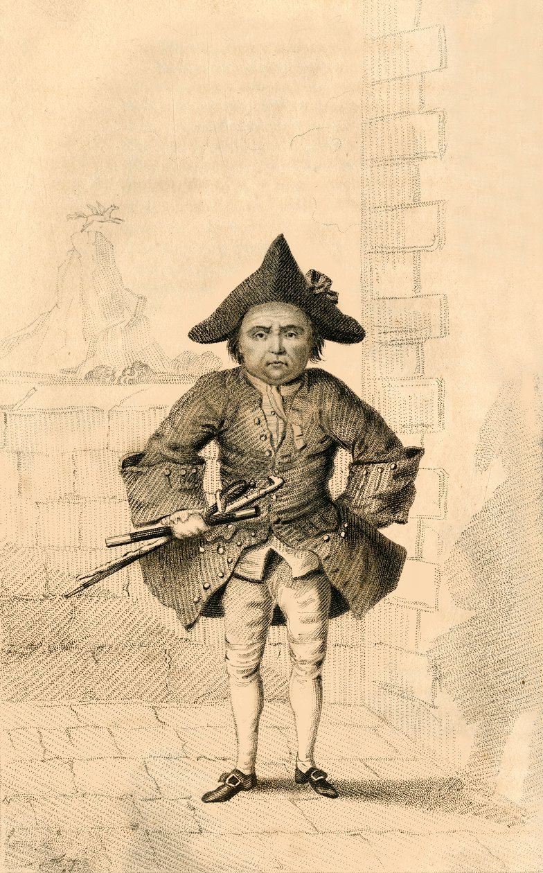Şövalye Desseasau, Kibiriyle Olağanüstü, 1821. by Robert Cooper