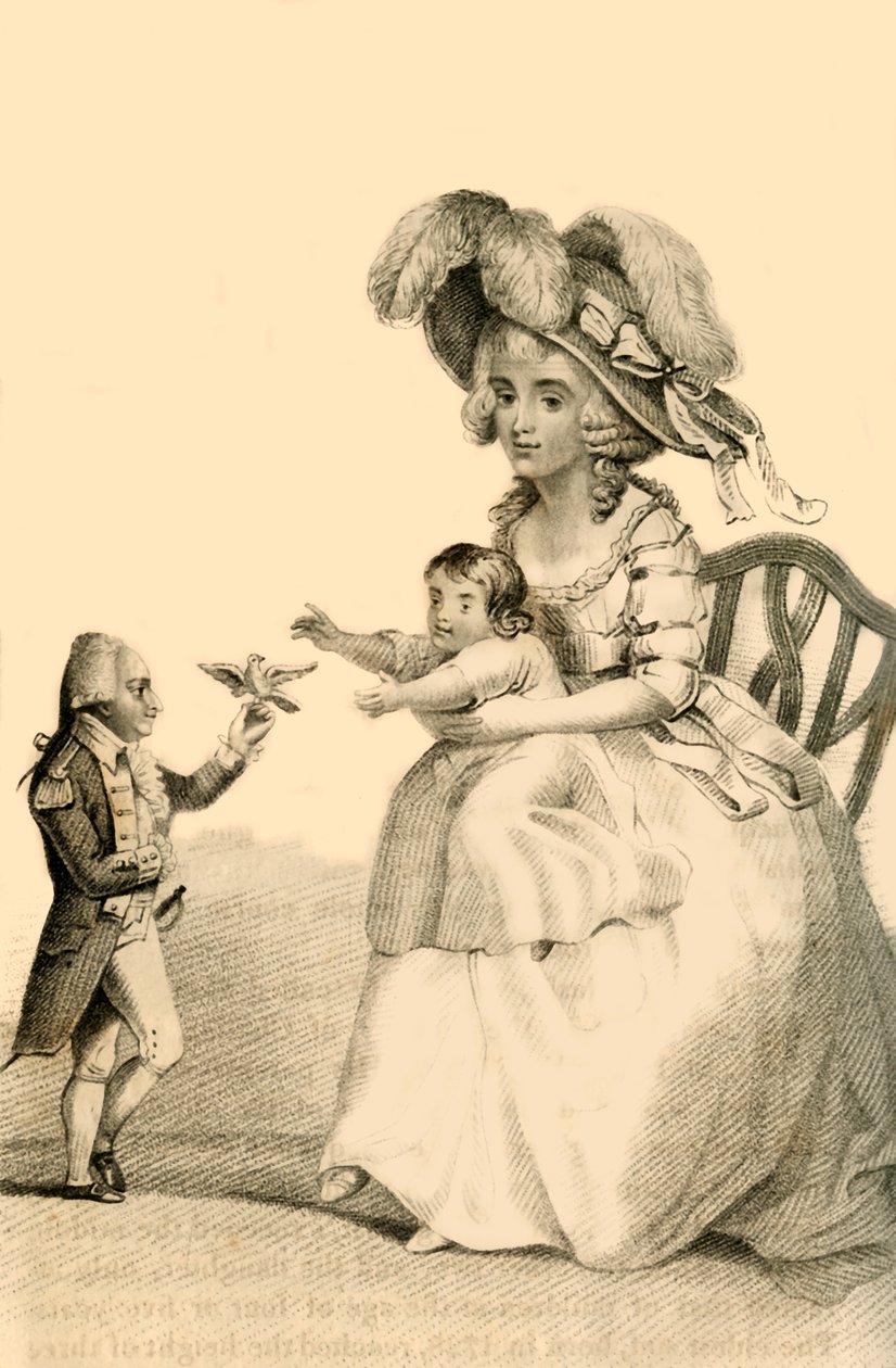 Kont Joseph Boruwlaski, ünlü Polonyalı Cüce, 1822. by Robert Cooper