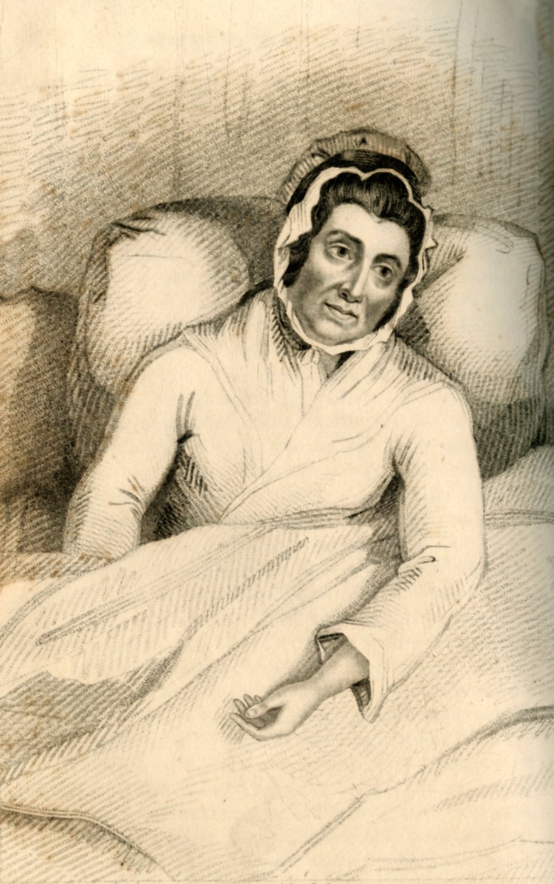 Elizabeth Woodcock - Karda yaklaşık 8 gün gömülü olan, 1821. by Robert Cooper