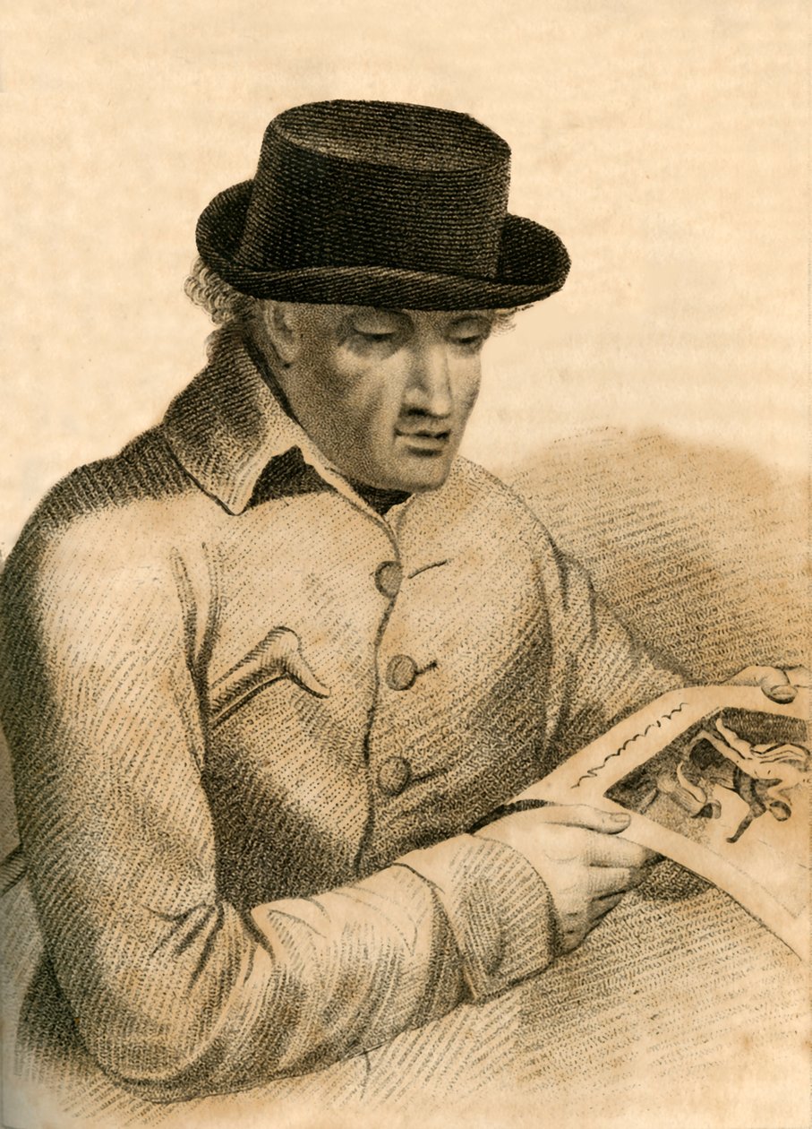 Henry Konstantin Jennings. Olağanüstü Virtüöz, 1821. by Robert Cooper