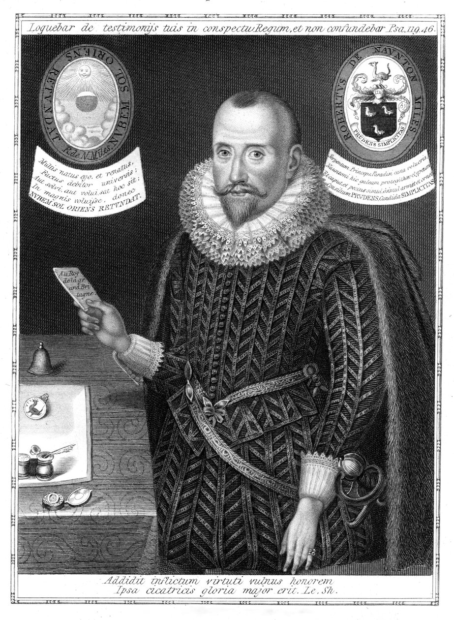 Sir Robert Naunton, İngiliz politikacı ve yazar. by Robert Cooper