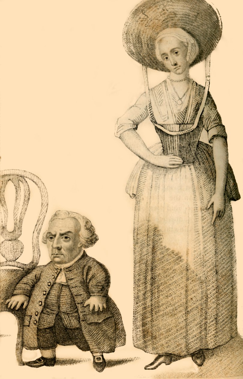 Wybrand Lolkes, Hollandalı Cüce, 1821. by Robert Cooper