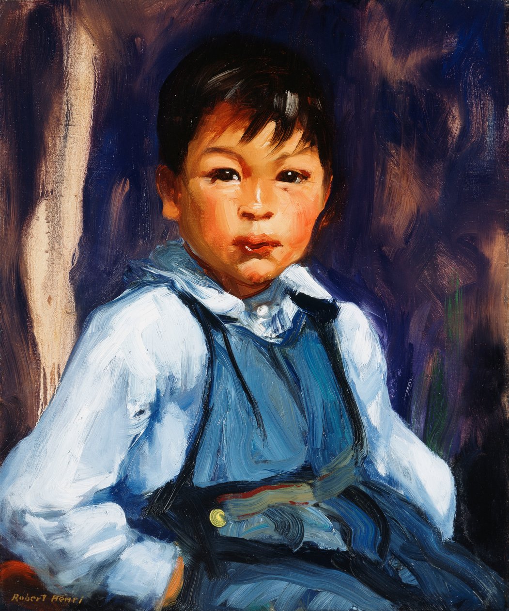 bir New Mexico Çocuğu, by Robert Cozad Henri