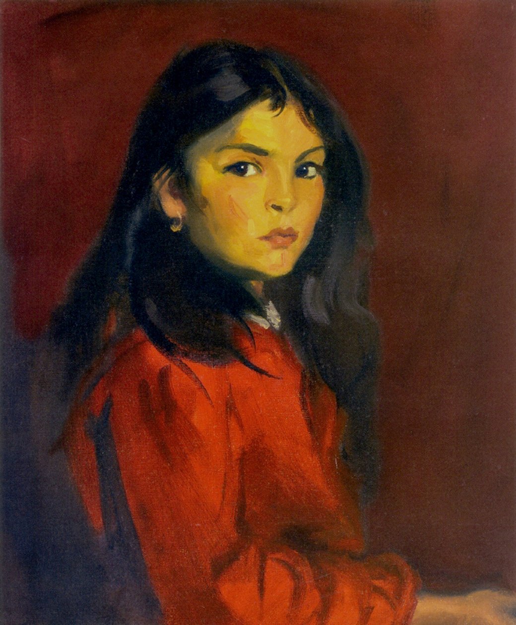 Berna Escudero, 1922 by Robert Cozad Henri