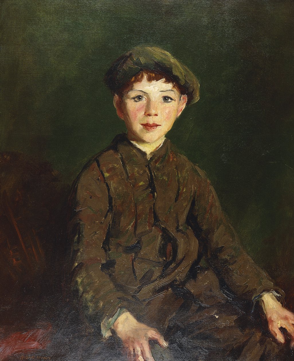 İrlandalı delikanlı, 1913 by Robert Cozad Henri