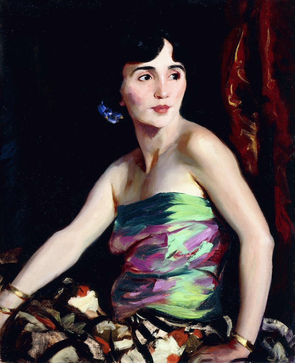 Isolina Maldonado - İspanyol Dansçı, 1921 by Robert Cozad Henri