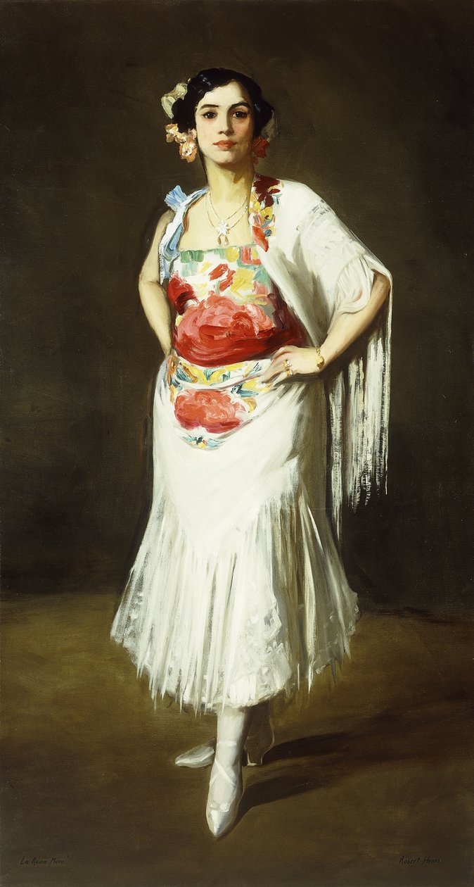 Mağribi Kraliçesi, 1906 by Robert Cozad Henri