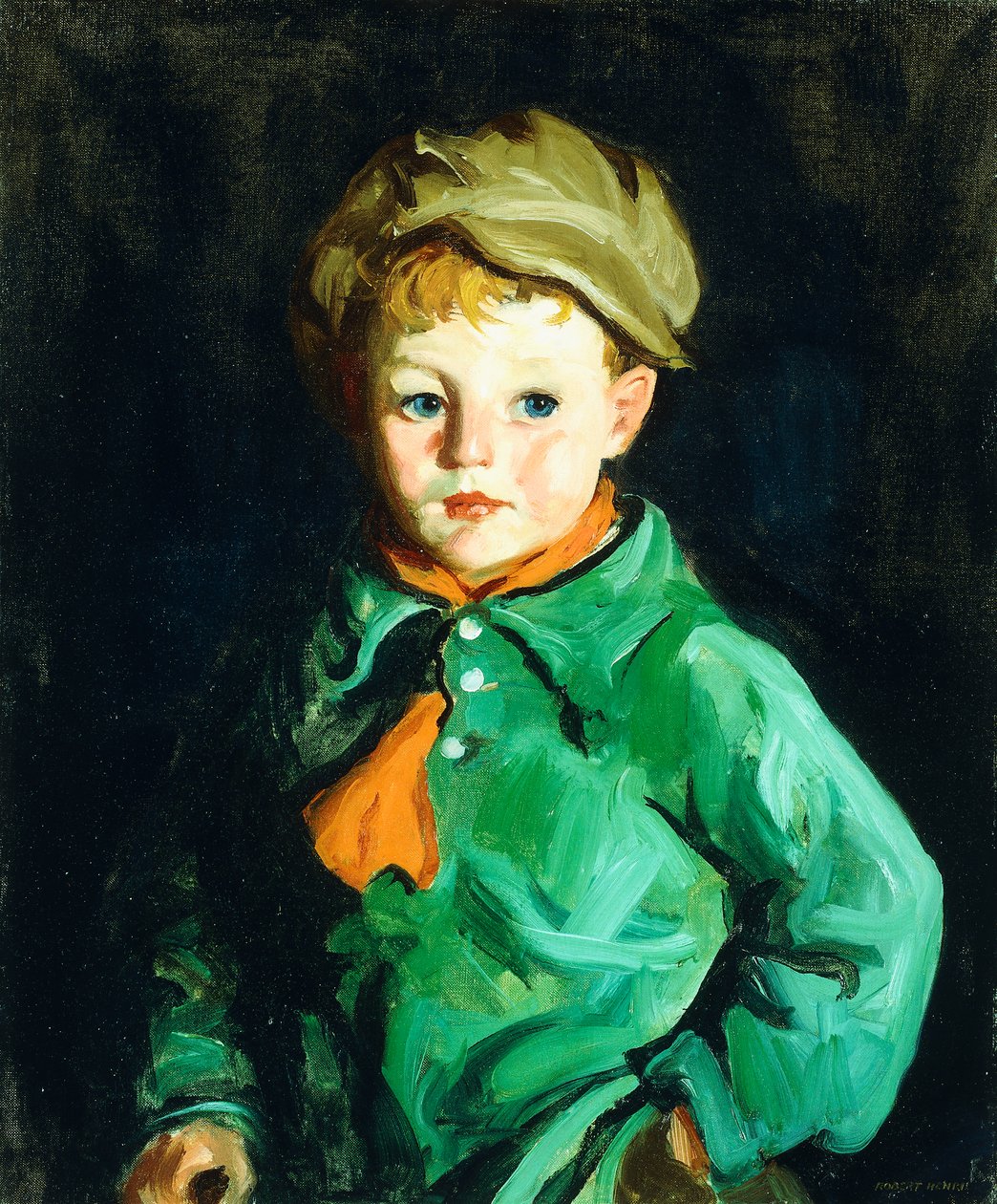 Kaptan Mick, 1924 by Robert Cozad Henri