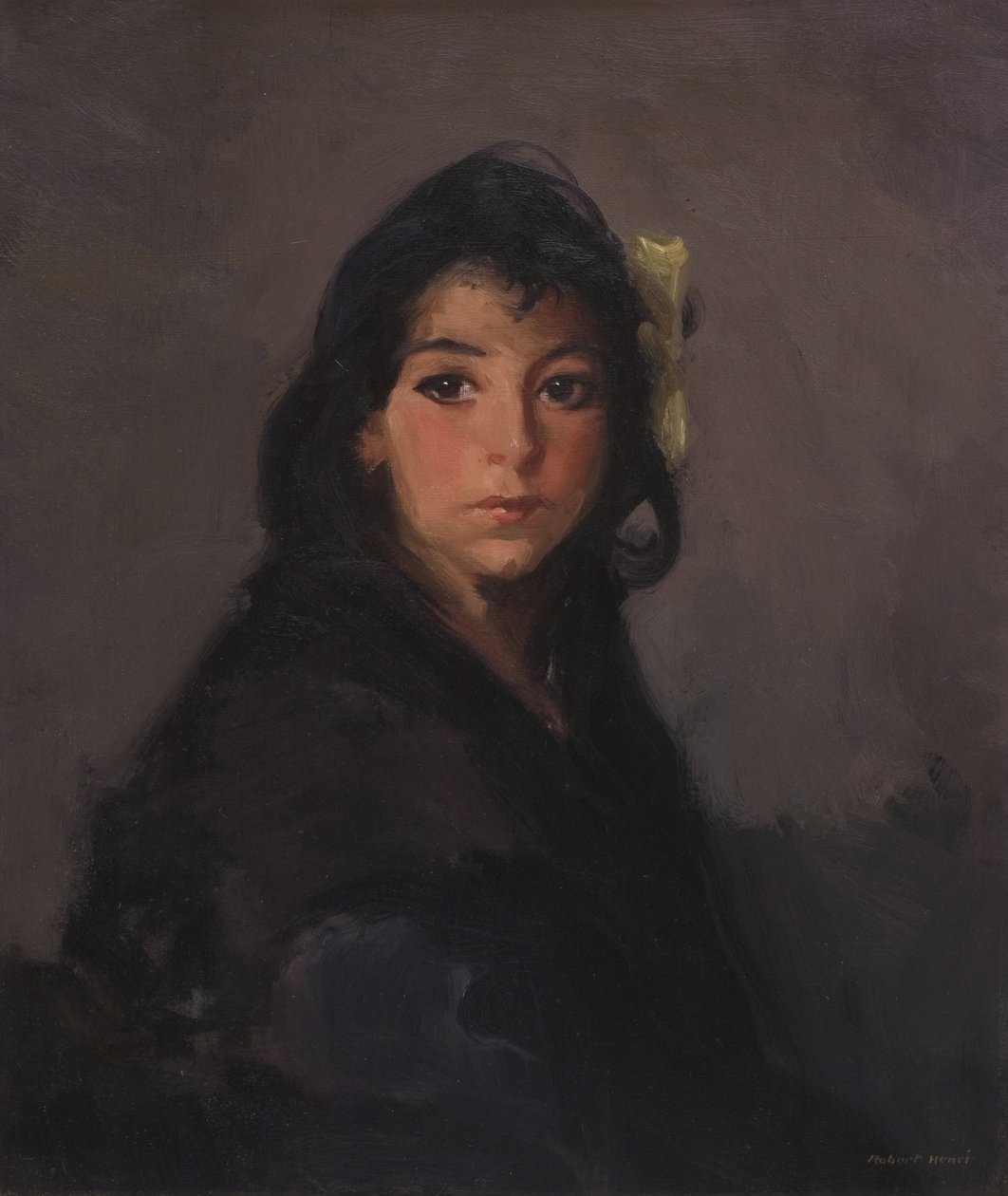 Çingene Kızı (Barbina), 1912 by Robert Cozad Henri