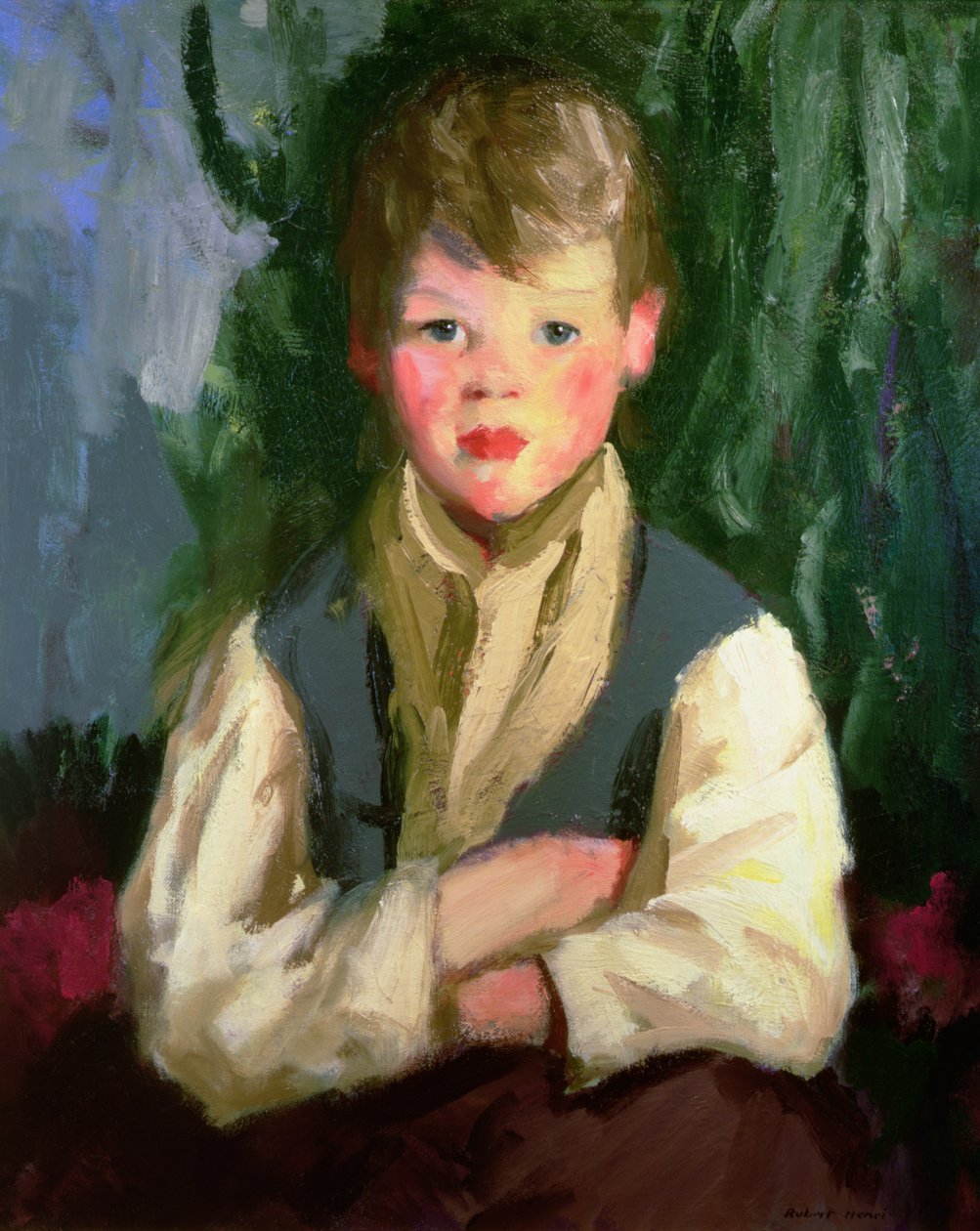 Küçük İrlandalı, 1913 by Robert Cozad Henri