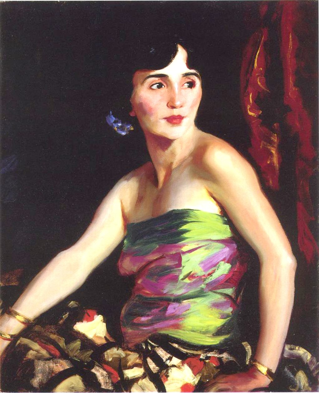 İspanyol Dansçı Isolina Maldonado, 1921 by Robert Cozad Henri