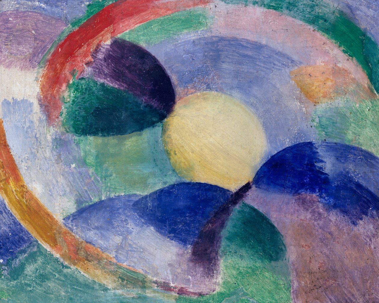 Dairesel şekiller, Ay by Robert Delaunay