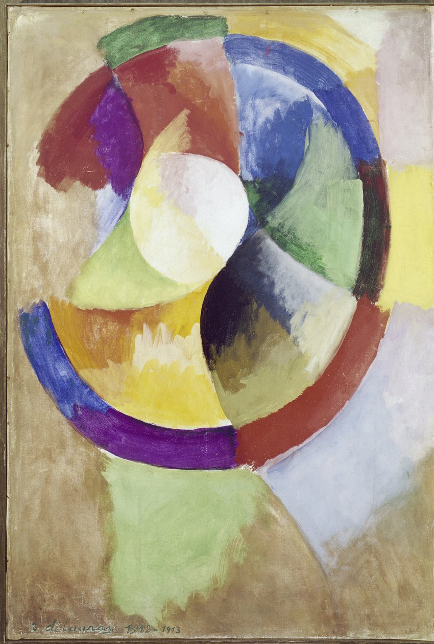 Dairesel şekiller, Güneş No. 2 by Robert Delaunay