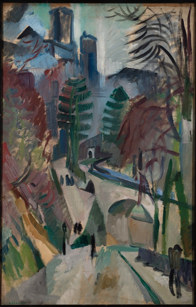 Laon Manzarası by Robert Delaunay