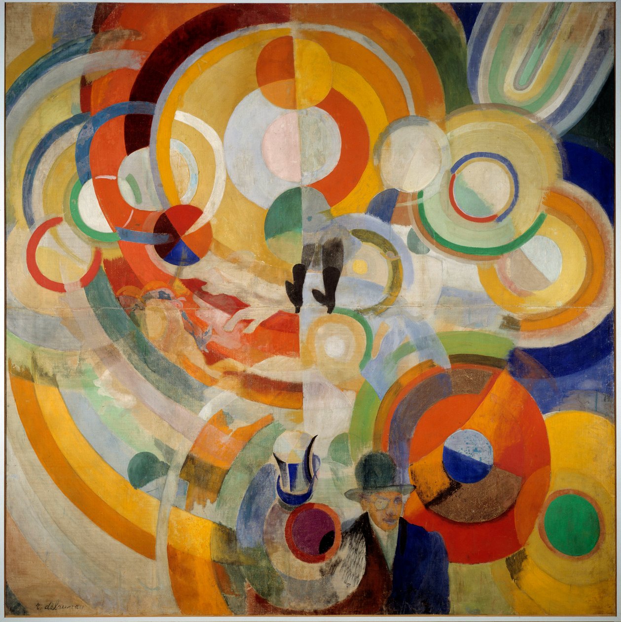 Domuz yuvası (elektrikli ev) by Robert Delaunay