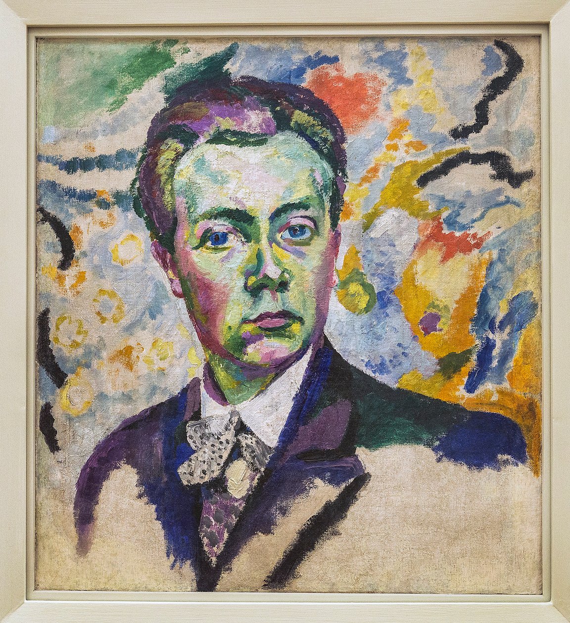 Selfortrit - Delaunay Robert (1885-1941) - Kış 1905-1906 - Yükseklik: 0.54 m - Uzunluk: 0.46 m - Paris, Merkez Pompidou - Musee National d