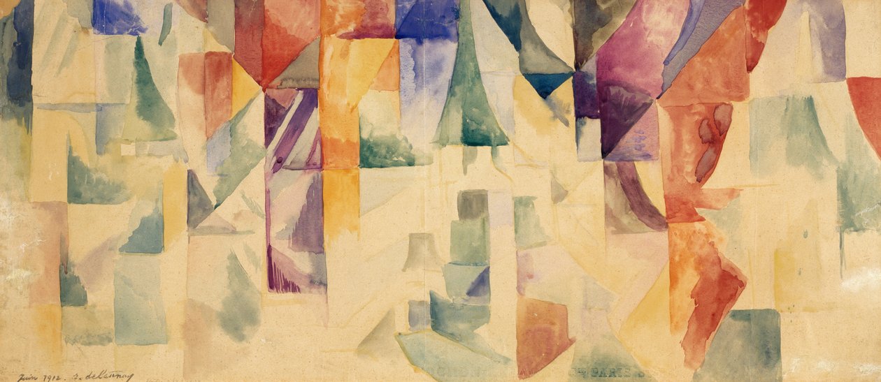Eşzamanlı Pencereler by Robert Delaunay