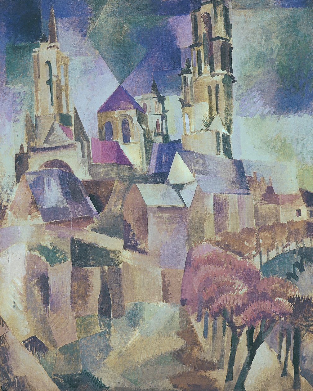 Laon Kuleleri by Robert Delaunay
