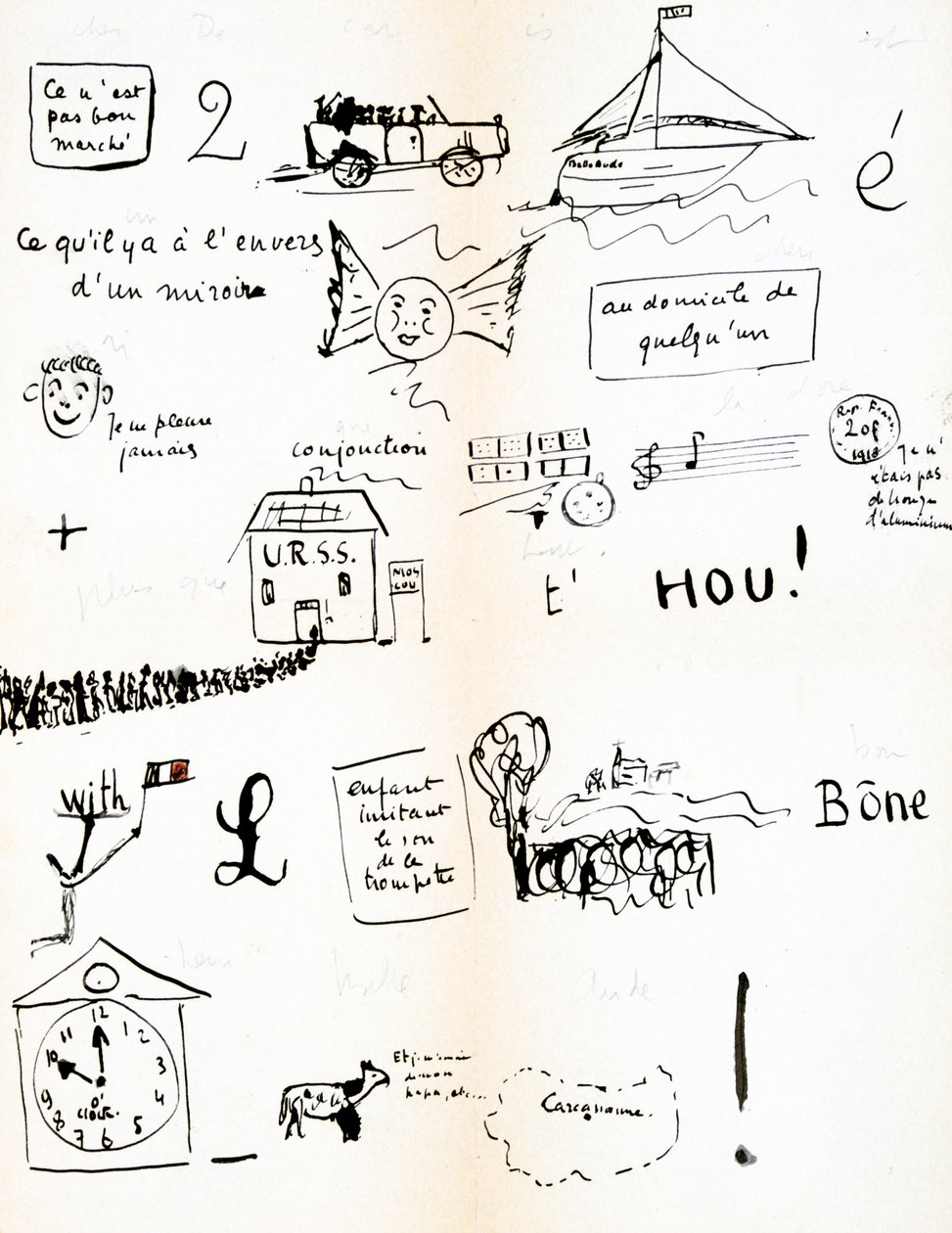 Bulmaca: Hou!, c1920-1945 by Robert Desnos