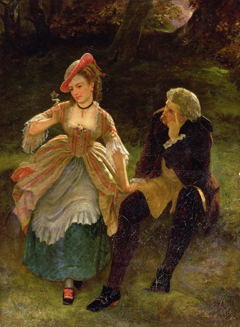 Sunny Liasons (tuval üzerine yağlı boya) by Robert Dowling