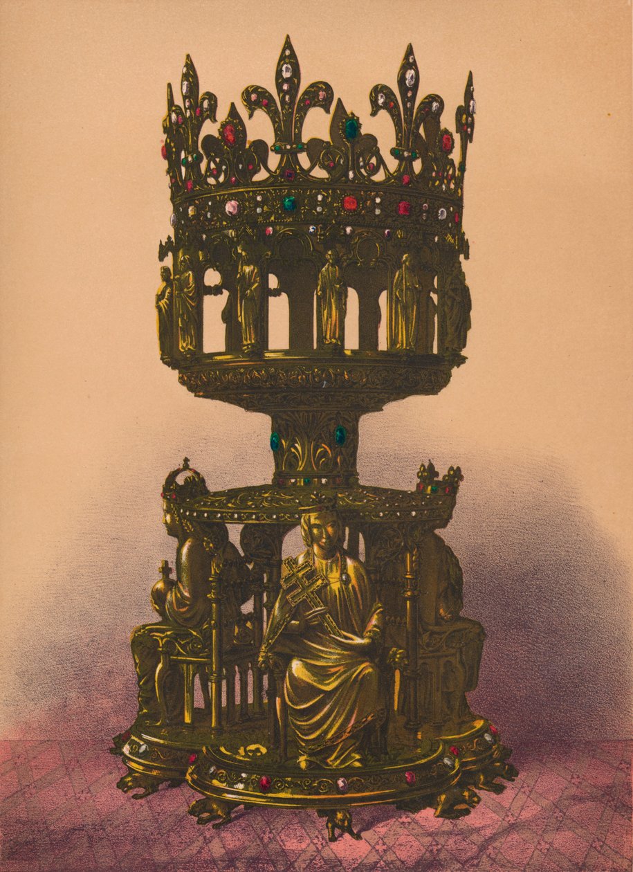 Bir Gümüş Yaldızlı Tapınak, 1893. by Robert Dudley