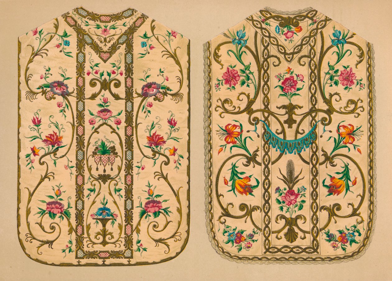 İşlemeli Chasubles, Luigi & Ersilia Martini, 1893. by Robert Dudley