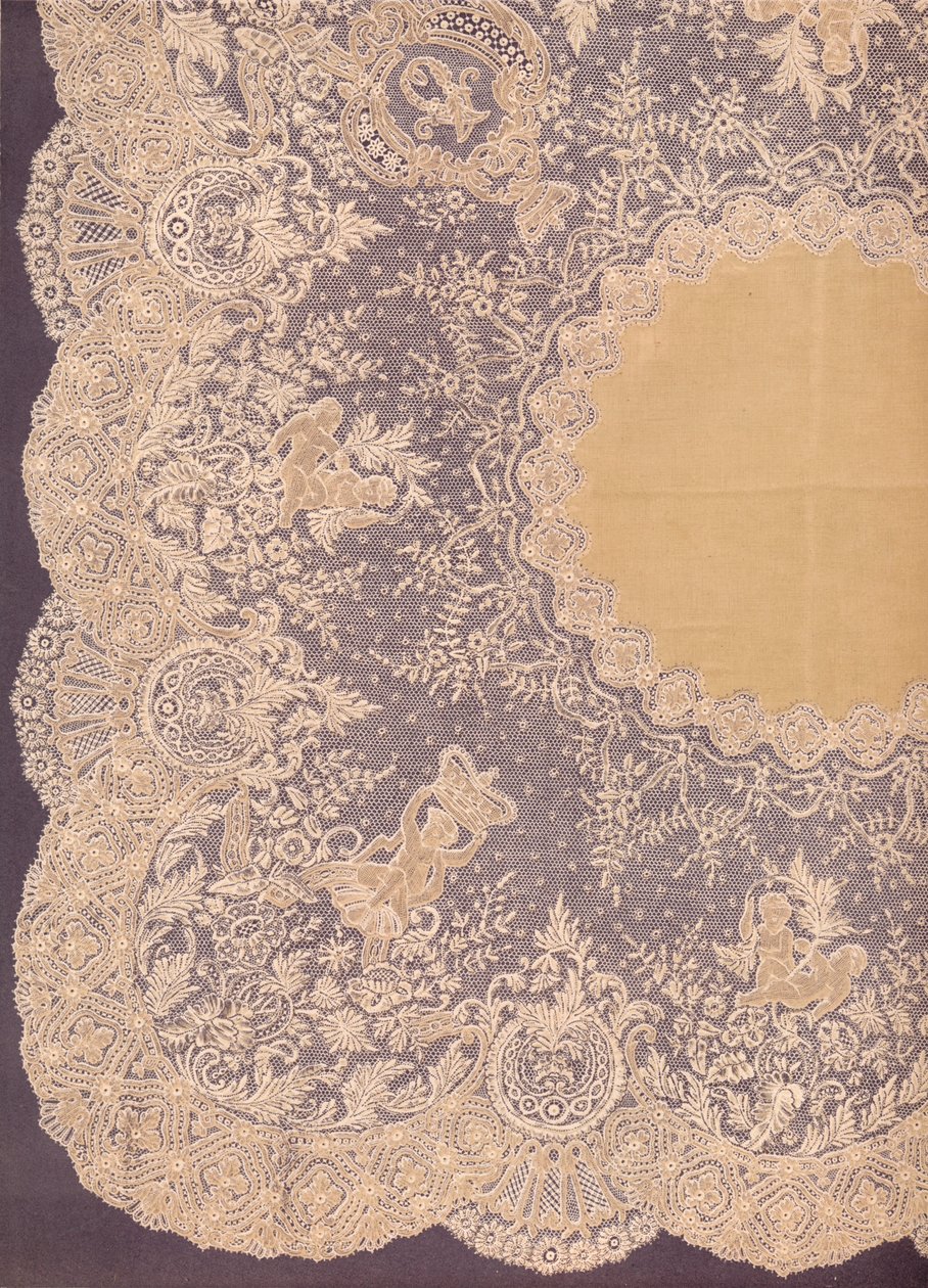 Brüksel Dantelli Mendil, 1863. by Robert Dudley