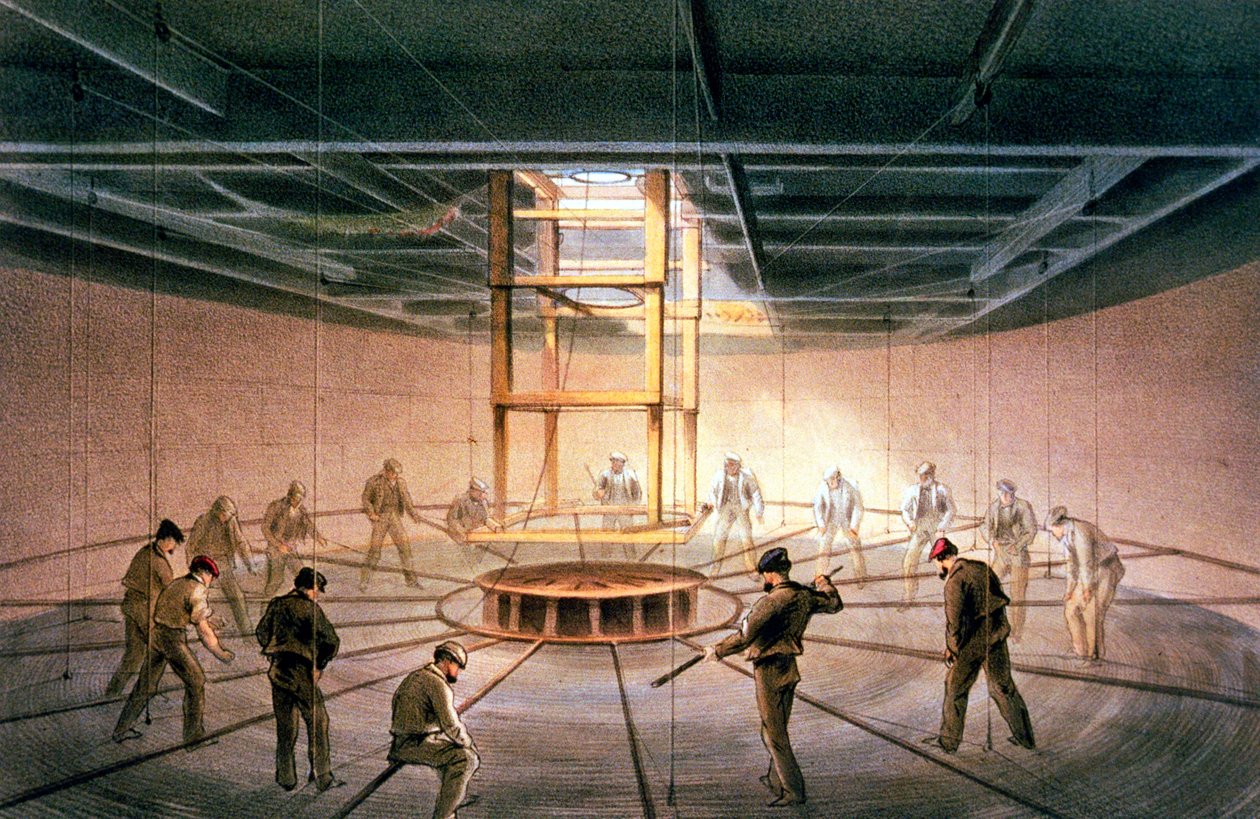 Transatlantik telgraf kablosunun döşenmesi, 1865-1866 by Robert Dudley
