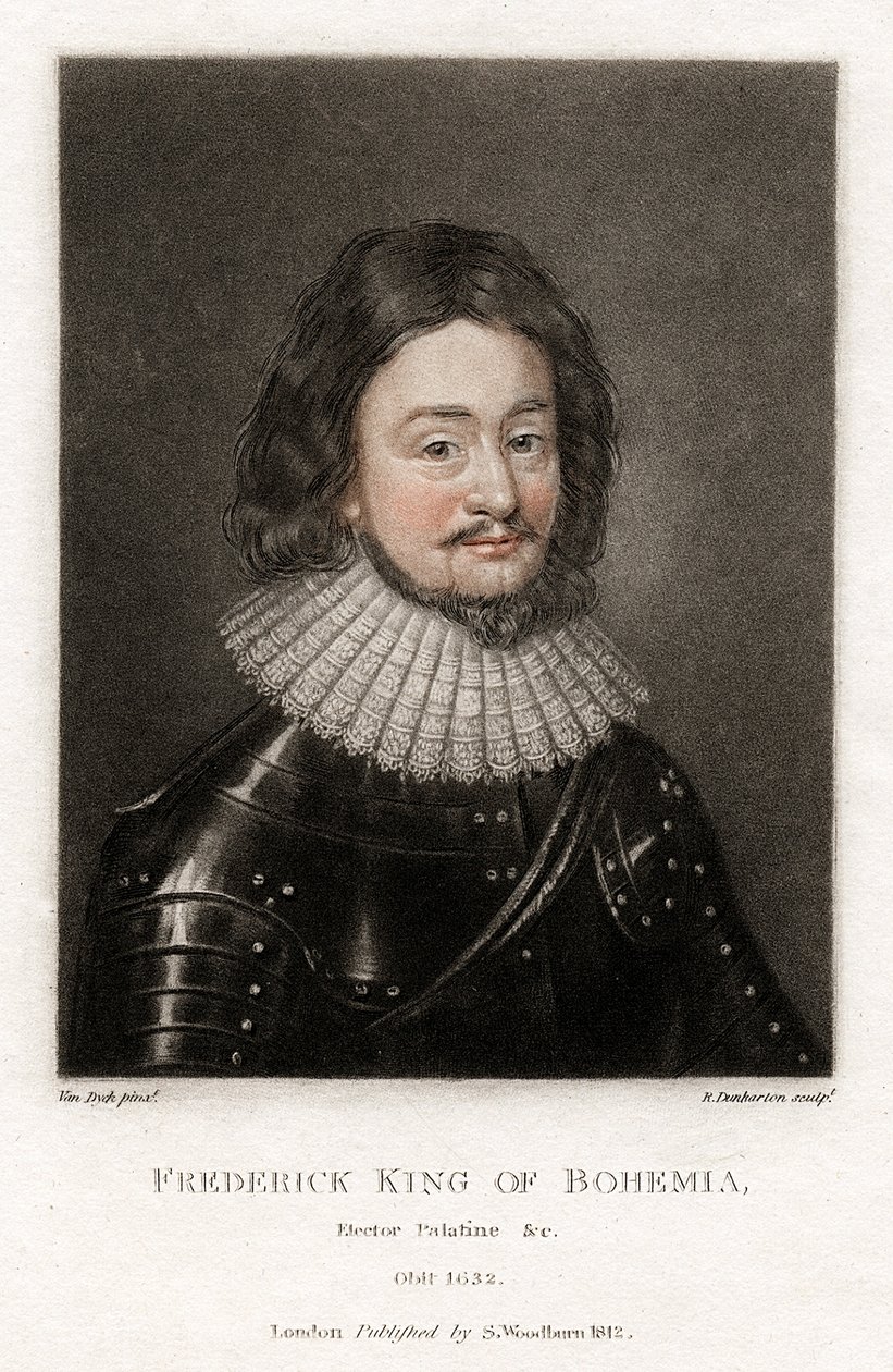 Frederick V 1596-1632, Kış Kralı, 1812 by Robert Dunkarton