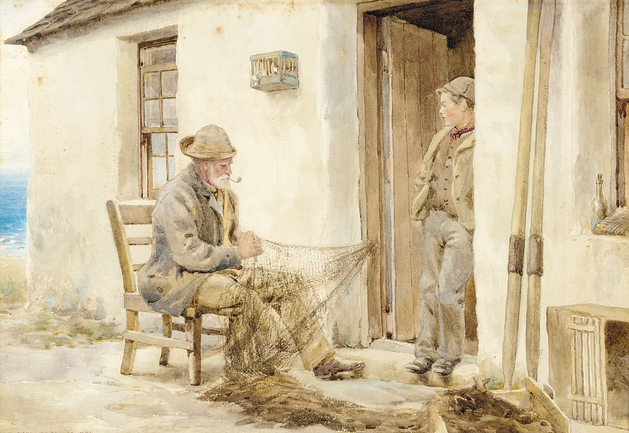 Ağları Onarmak, Skye by Robert E. Groves