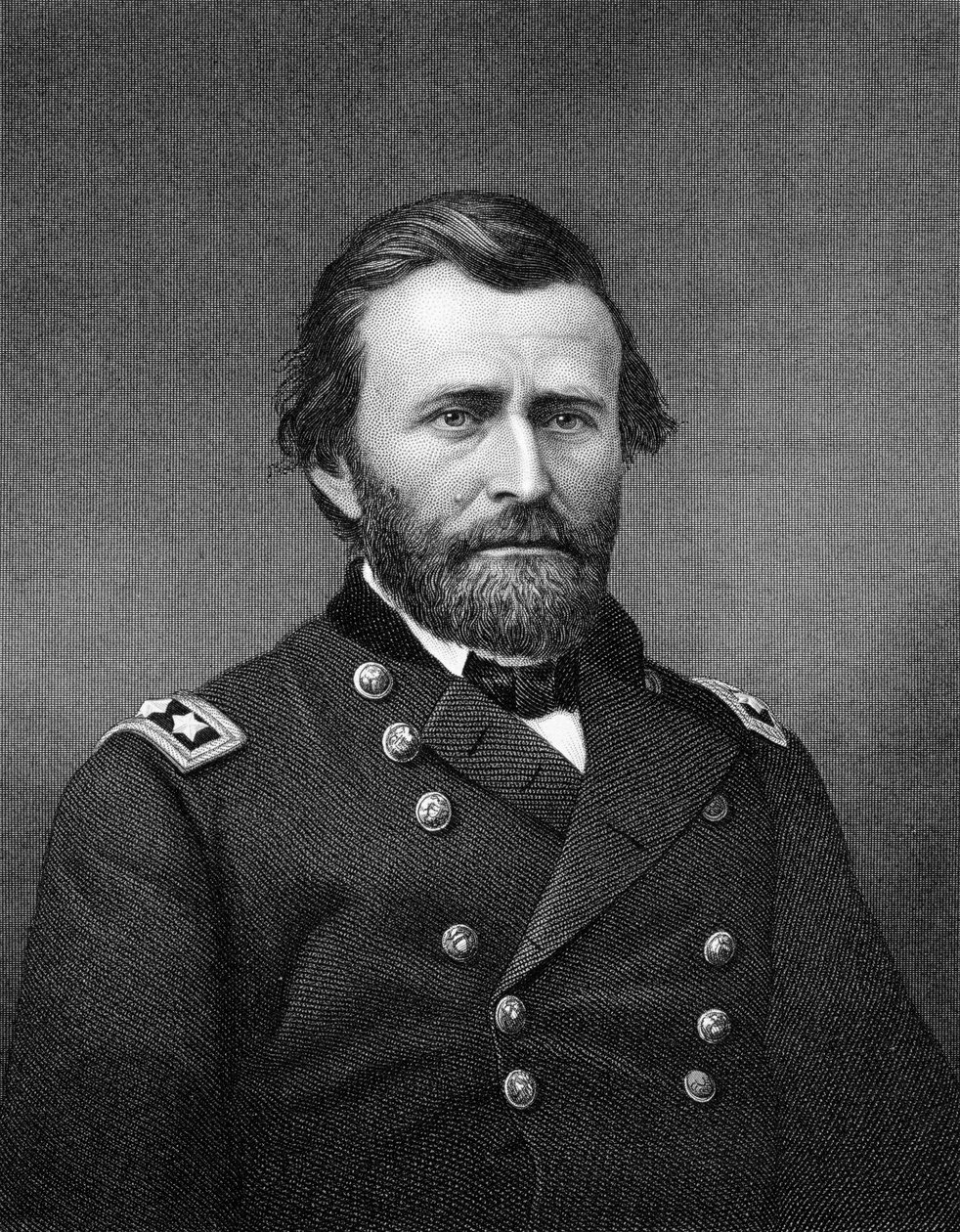 Ulysses S Grant, Amerikalı general ve 18. Amerika Birleşik Devletleri Başkanı, 19. yüzyıl by Robert E Whitechurch