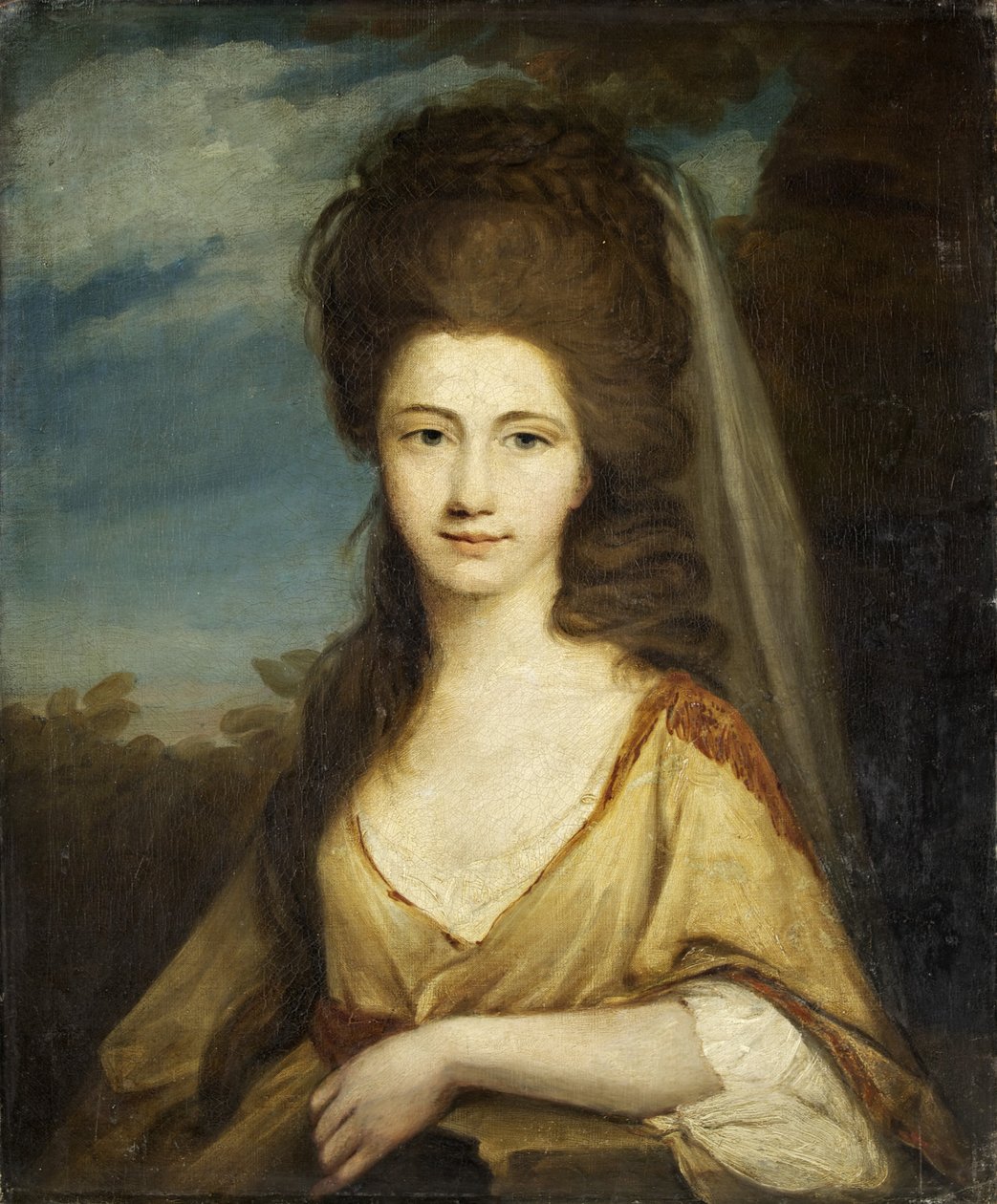 Leydi Elizabeth Compton (tuval üzerine yağlı boya) by Robert Edge Pine