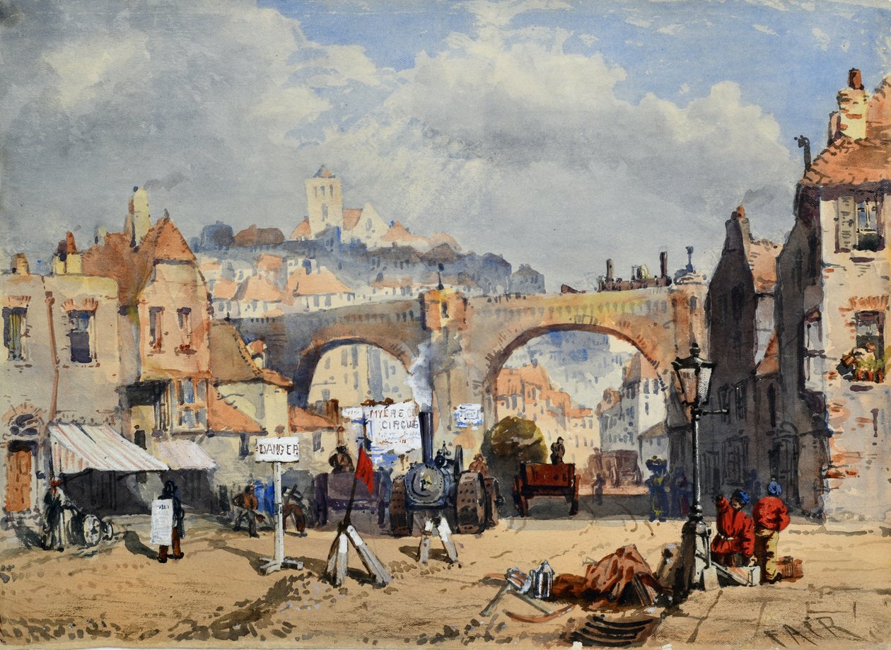 Şehir manzarası by Robert Fair