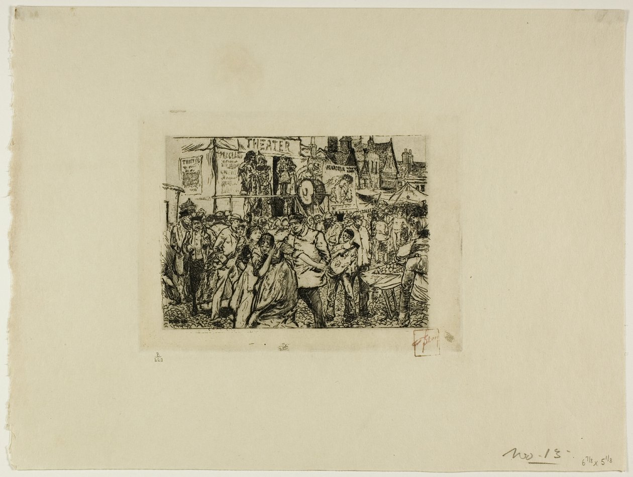 Bir İllüstrasyon by Robert Frederick Blum