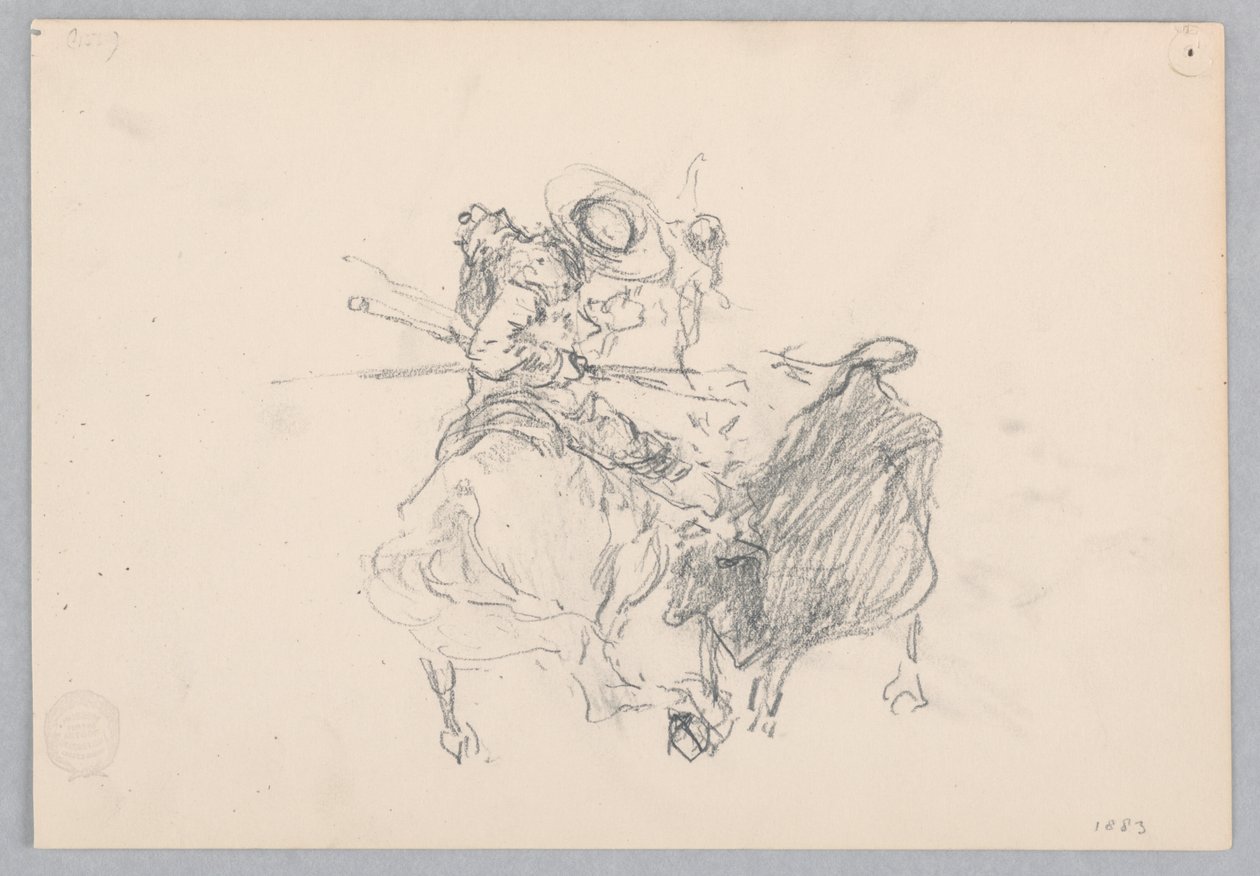 Boğa Güreşi, İspanya by Robert Frederick Blum