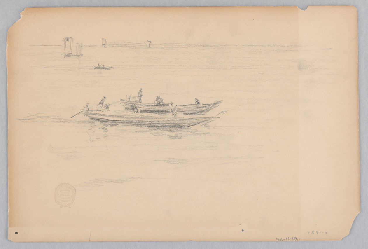 Balıkçı tekneleri, Japonya by Robert Frederick Blum