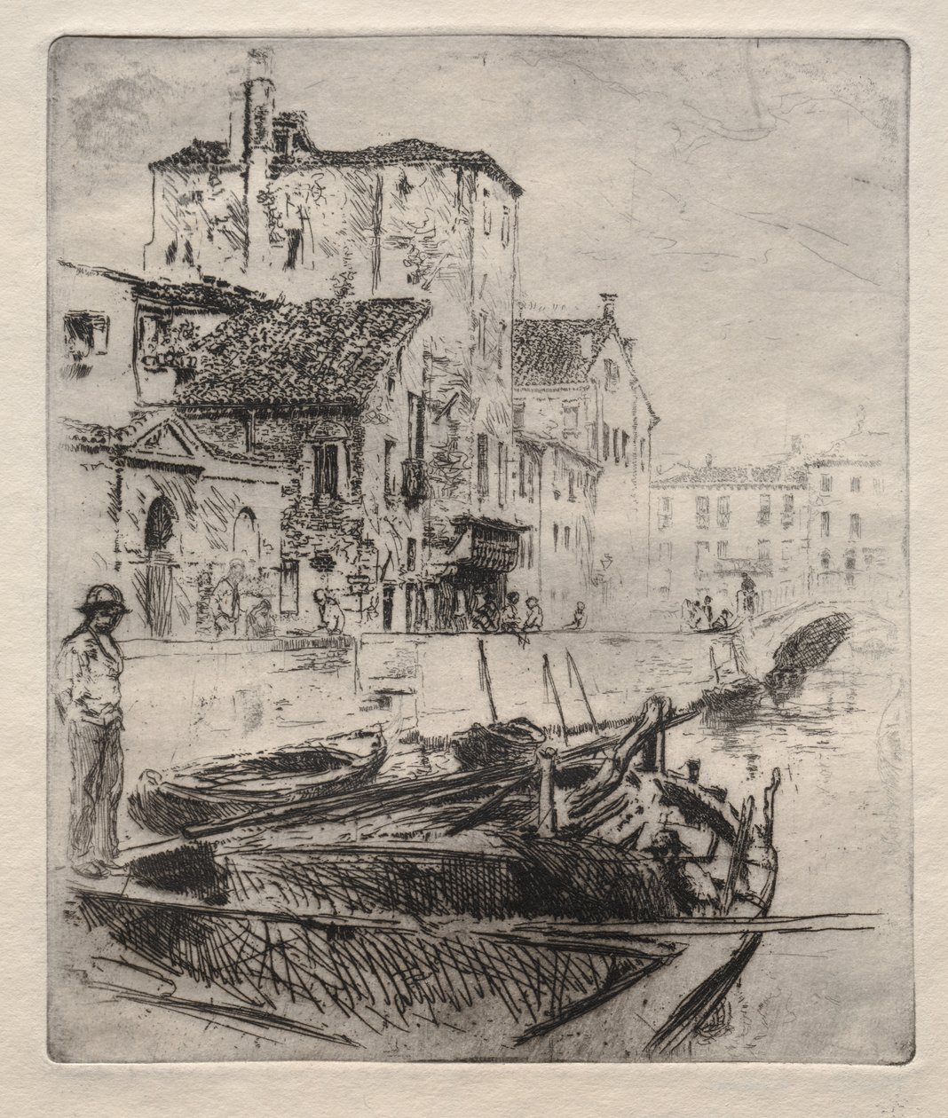 Venedik Kanalı ve Tekneleri, No. 8, 1800