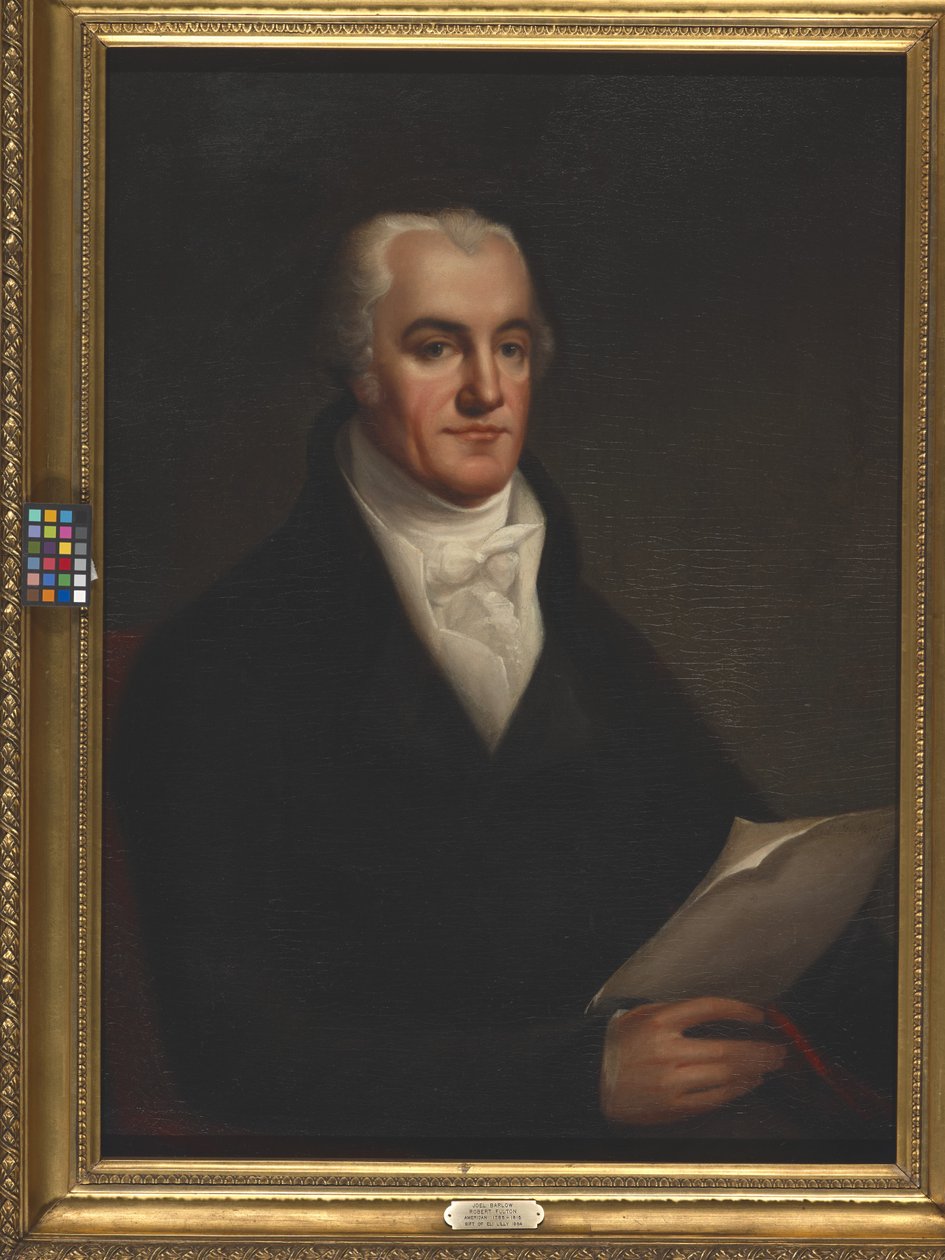 Joel Barlow'un Portresi (tuval üzerine yağlıboya) by Robert Fulton