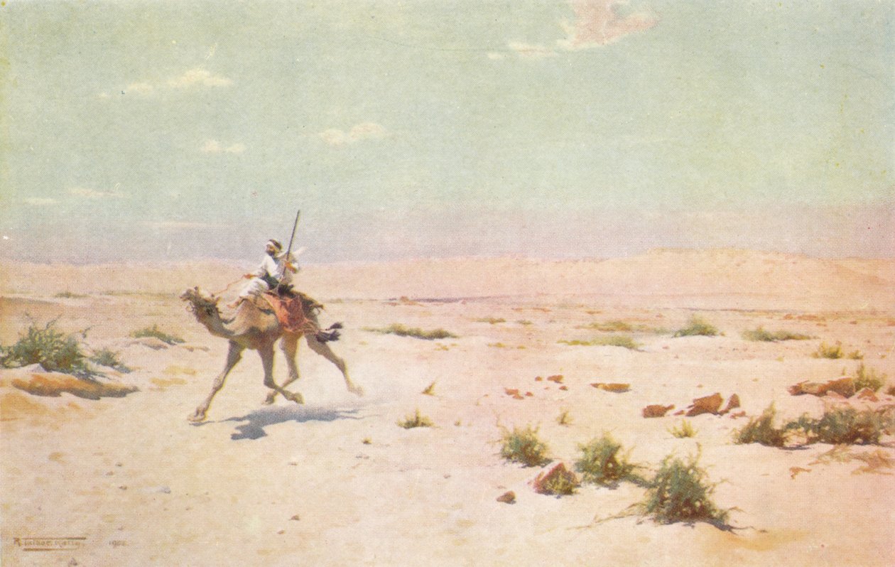 Bir Çöl Kuryesi, c1880, 1904 by Robert George Talbot Kelly