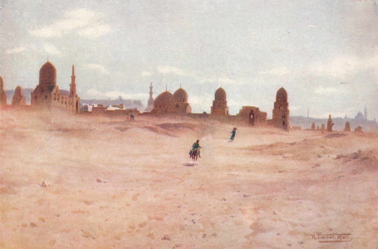 Halife Mezarlarında Tozlu Bir Gün, c1880, 1904 by Robert George Talbot Kelly