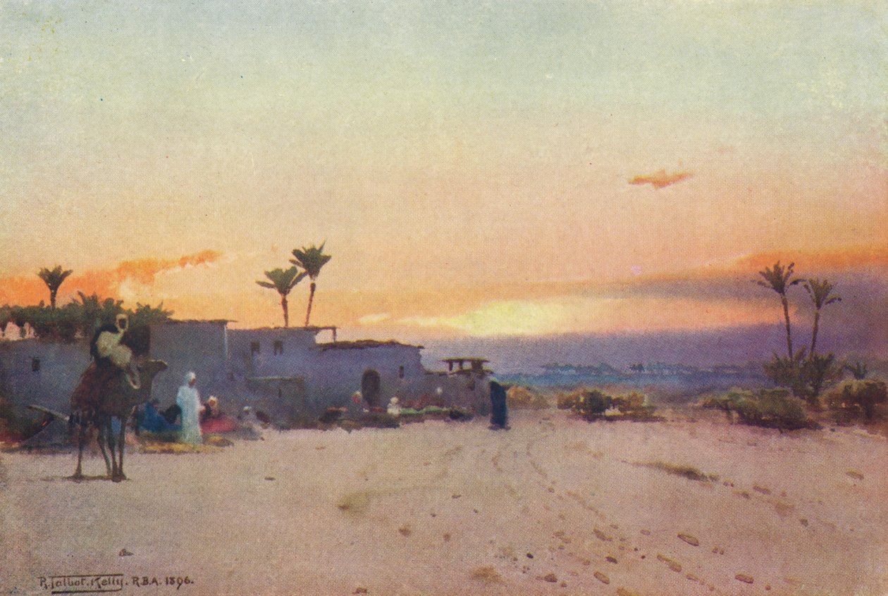 Bir Fellah Köyü, c1880, 1904 by Robert George Talbot Kelly