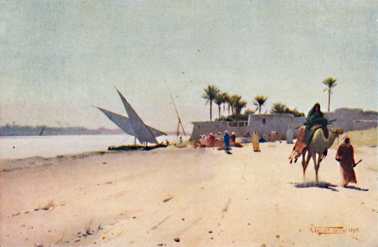 Bir Nil Köyü, c1880, 1904 by Robert George Talbot Kelly