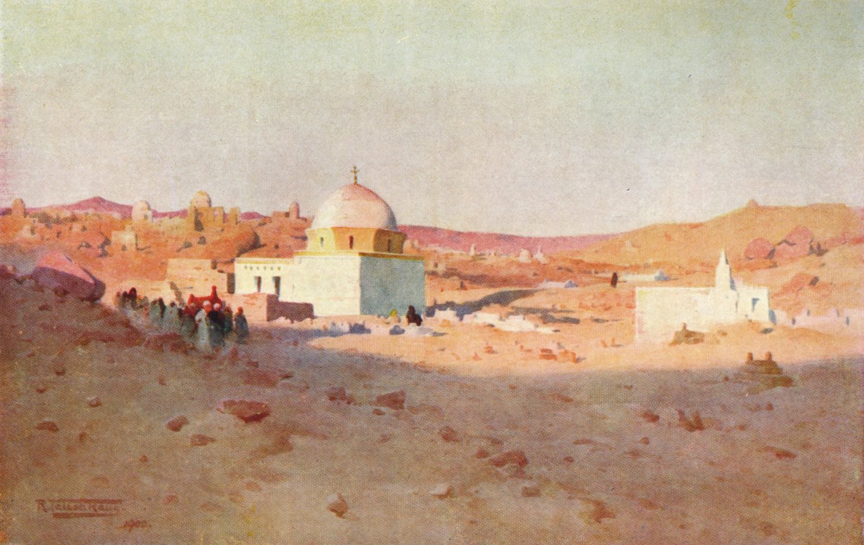 Küfiç Mezarlığı, Assuan, c1880, 1904 by Robert George Talbot Kelly